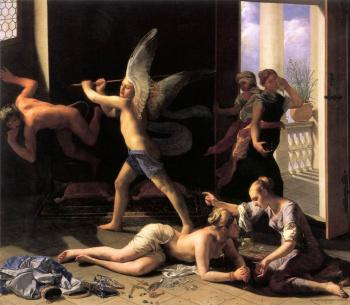圭多 卡格納希 Martha Rebuking Mary for her Vanity 圭多 卡格納希 Martha Rebuking Mary for her Vanity